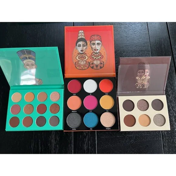 3 Juvia's Place Eyeshadow Palette Lot The Chocolate The Nubian The Festival NIB - Picture 2 of 10